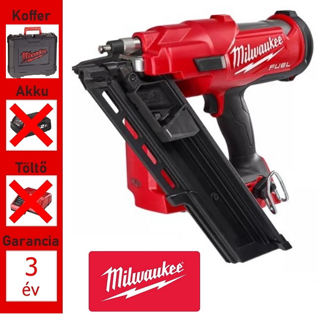 Milwaukee 18V akkus szögbelövő géptest (50 - 90 mm)+ koffer